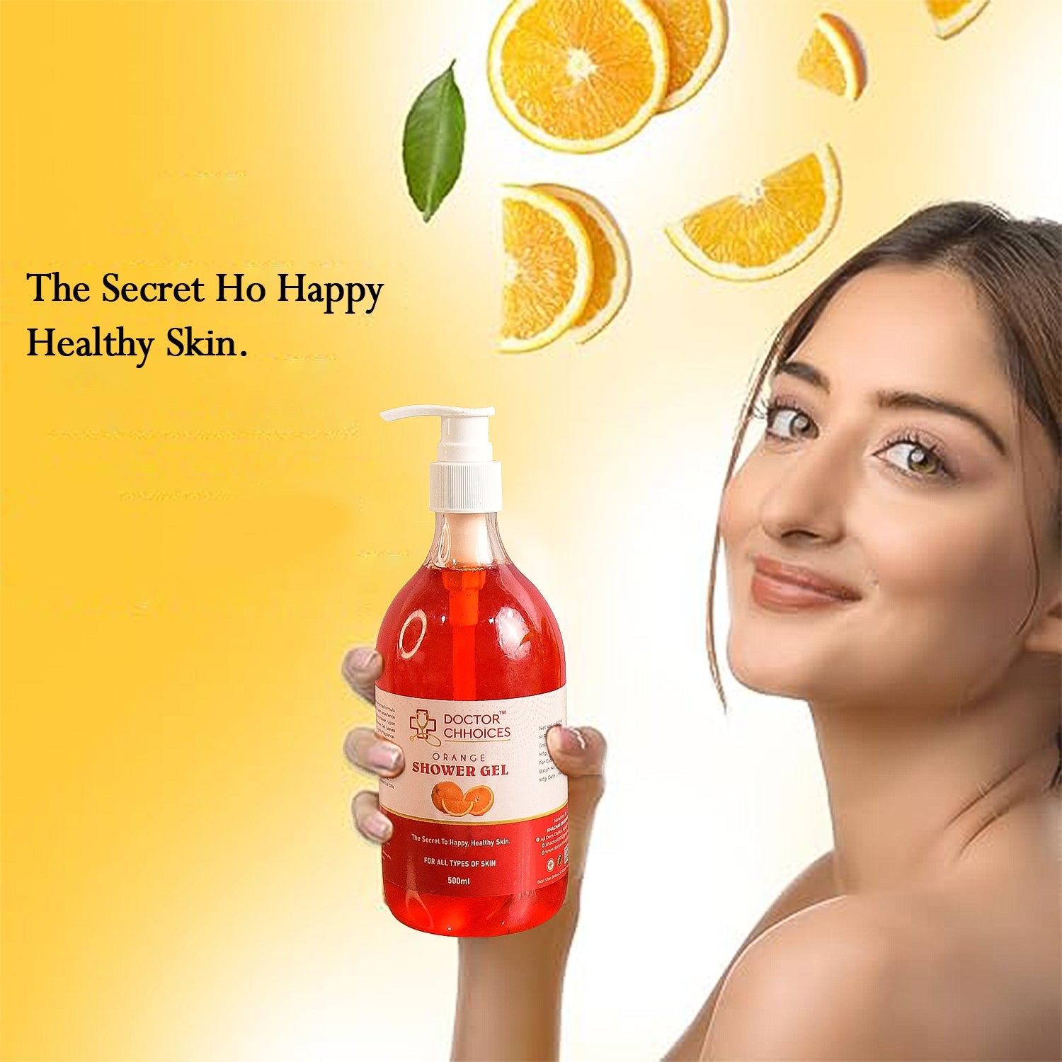 Doctor Chhoices / Choices Orange Shower Gel – 500ml (1 Pc) Doctor Chhoices / Choices Orange Shower Gel – 500ml (1 Pc)